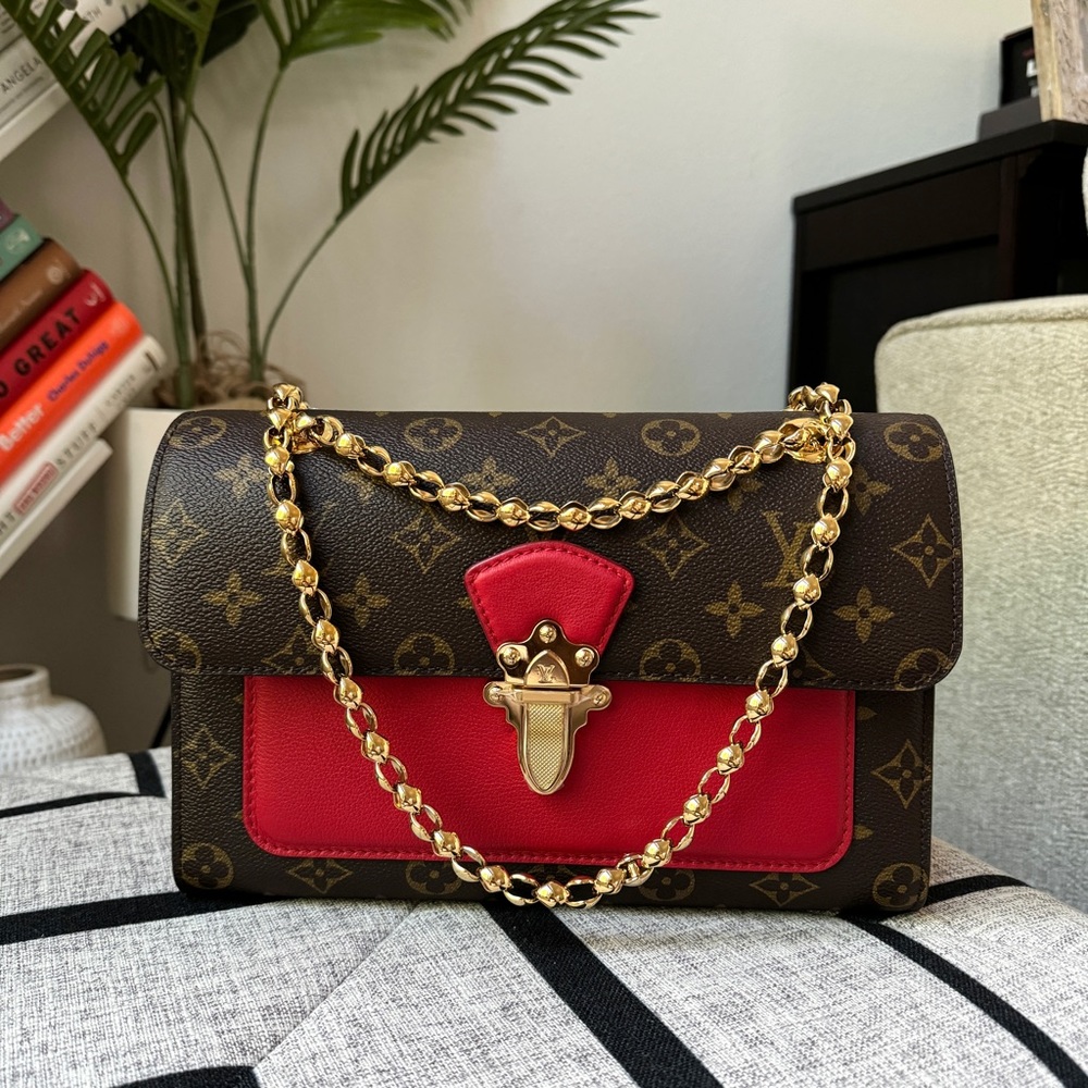 Louis Vuitton Victoire Monogram Cerise